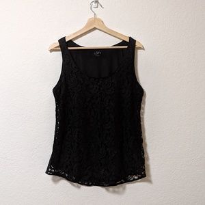 LOFT lace tank top